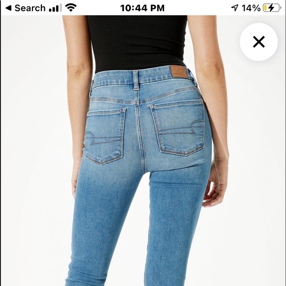 American Eagle high rise Jegging 00 - Picture 6 of 6